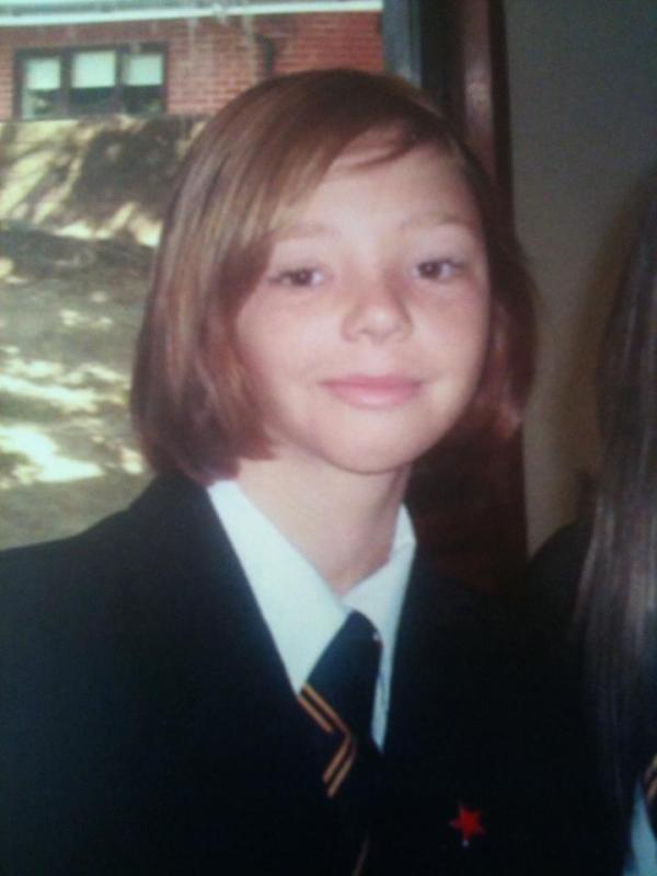 me in year 8 